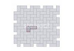 Тротуарная плитка Брусчатка Steingot Прямоугольник 200*100*60 Серая (полный прокрас)