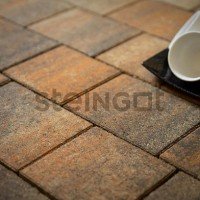 Тротуарная плитка Steingot Новый город "Бронзовый камень (Stein Bronze)" 40мм