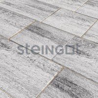 Тротуарная плитка Steingot Плато "Серебристый камень (Stein Silver)"