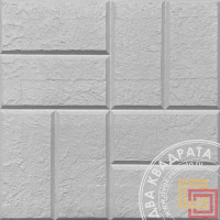 Тротуарная плитка 300х300х30 8 кирпичей