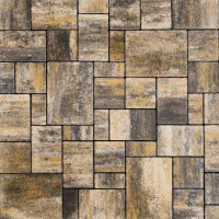 Тротуарная плитка 342 Механический завод Бавария ColorMix 60мм Байкал