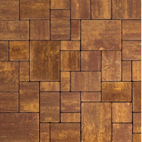 Тротуарная плитка 342 Механический завод Бавария ColorMix 60мм Каир