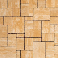 Тротуарная плитка 342 Механический завод Бавария ColorMix 60мм Каракум