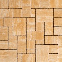 Тротуарная плитка 342 Механический завод Бавария ColorMix 60мм Каракум