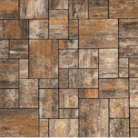 Тротуарная плитка  342 Механический завод Бавария ColorMix 60мм Карелия
