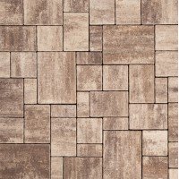 Тротуарная плитка 342 Механический завод Бавария ColorMix 60мм Невада