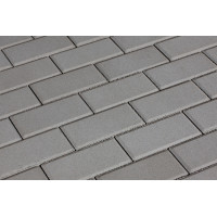 Брусчатка 342 механический завод Прямоугольник 200х100х60 мм Серый
