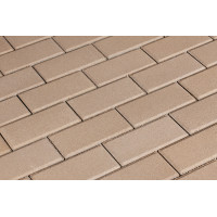 Брусчатка 342 механический завод Прямоугольник 200х100х60 мм Бежевый