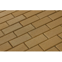 Брусчатка 342 механический завод Прямоугольник 200х100х60 мм Желтый