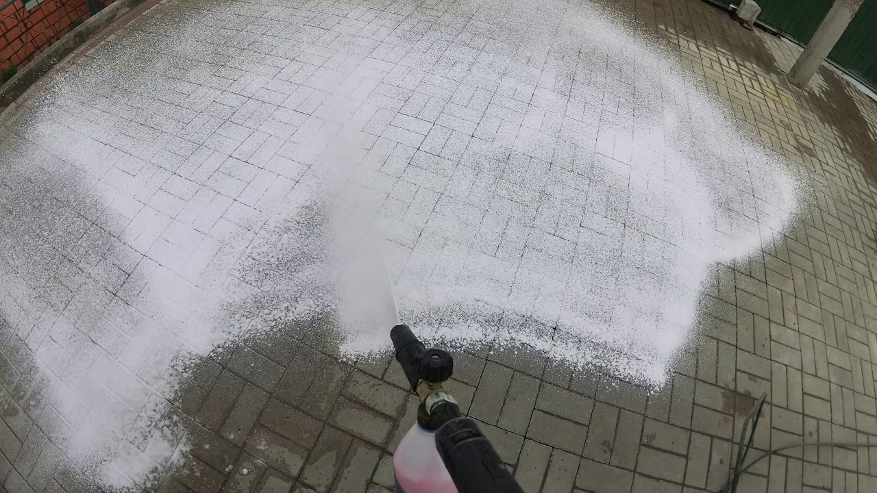 высолы на тротуарной плитке как убрать