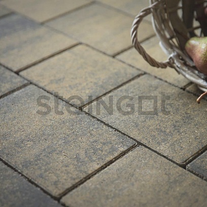 Тротуарная плитка Steingot Новый город Штайн Хром 40 мм